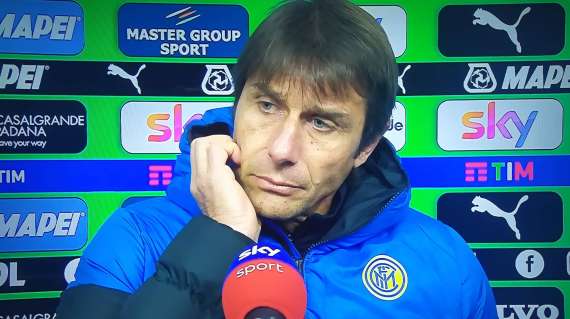 Conte: "Accanimento sull'Inter, mai visto prima. Facciamo fronte unico, spero siamo tutti sulla stessa barca"