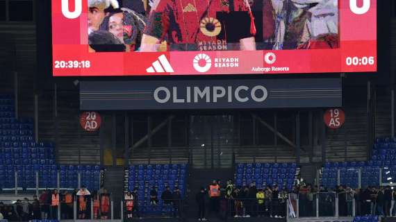 Ospite d'eccezione in Roma-Inter: l'Emiro del Qatar Al-Thani presente sugli spalti dell'Olimpico