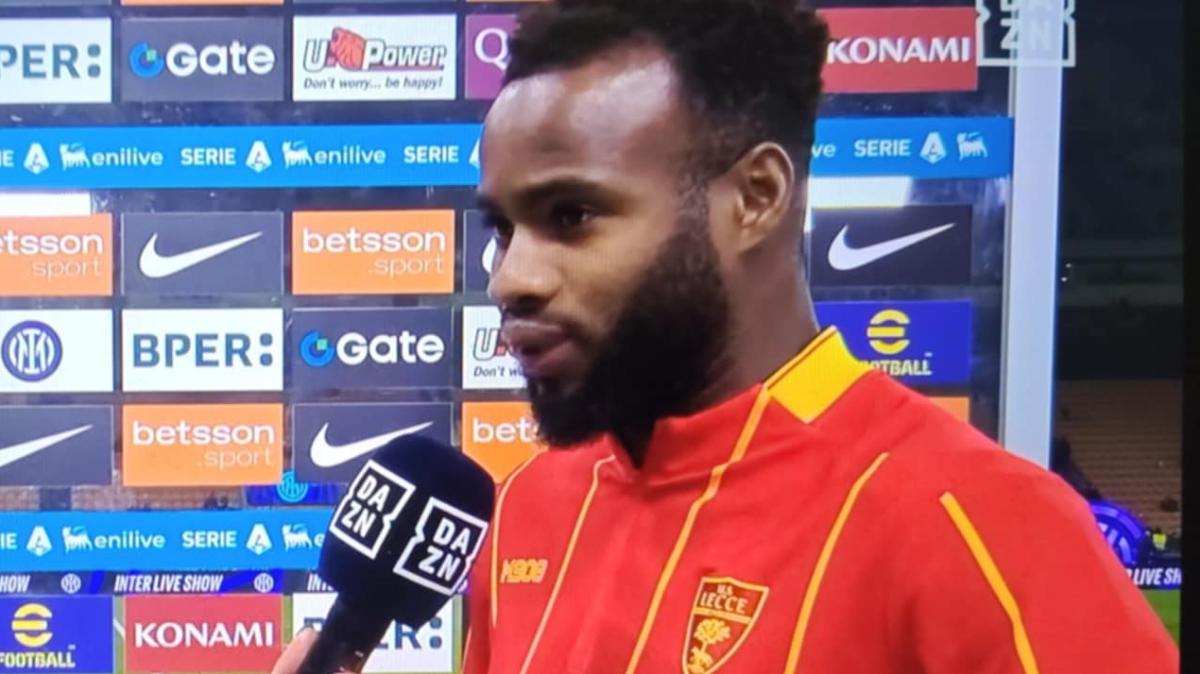 Lecce, Coulibaly a DAZN: "Pronti per affrontare l'Inter, per vincere qui ci vuole molta concentrazione"