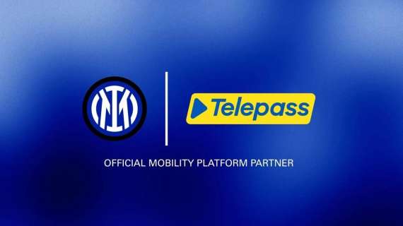 Ufficializzata la partnership tra l'Inter e Telepass: la nota del club nerazzurro