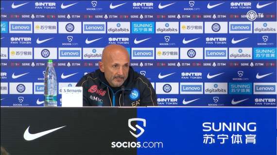 Spalletti in conferenza: "Risultato giusto o meno? Non me ne frega nulla"