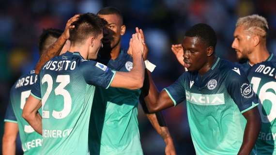 Serie A, l'Udinese stende il Venezia 3-0. Lagunari ancora a zero punti