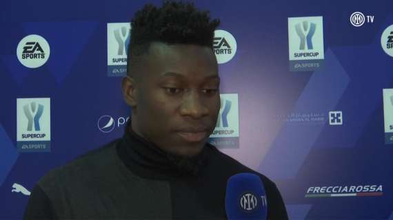 Onana a ITV: "Ho buone sensazioni, è una finale e un derby e vogliamo scrivere la nostra storia"