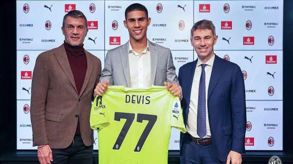 UFFICIALE - Devis Vasquez è un nuovo giocatore del Milan: il comunicato