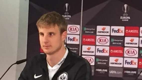 Eintracht, Hinteregger: "L'Inter è forte, ma domani possiamo farcela"