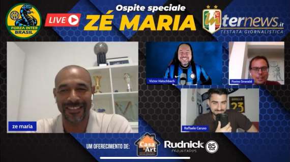 VIDEO - Zé Maria a FcIN e Forza Inter Brasil: "Scudetto 2006 lo sento mio. Adriano? Un grande rimpianto"