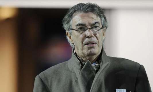 Moratti: "Strama, conferma giusta. Lavezzi? Col buon senso, sì. Su Leo..."