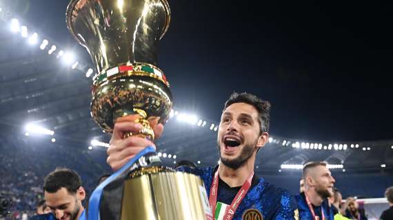 Ranocchia: "Scudetto una liberazione. Inter, sono tranquillo: gruppo forte, spero in qualche trofeo a fine anno"