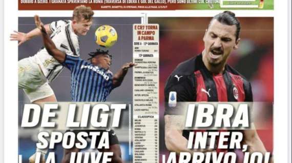 Prima TS - Ibra: Inter, arrivo io! Zlatan vuole fermare la rimonta nerazzurra