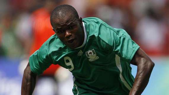 Victor Obinna con la Nazionale nigeriana