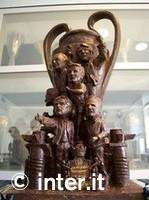 Per l'Inter una maxi scultura 'europea' in cioccolato!