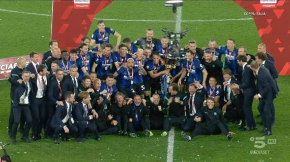 Il cielo è nerazzurro sopra Roma: Inter batte Juventus 4-2, ottava Coppa Italia e secondo titolo per Inzaghi
