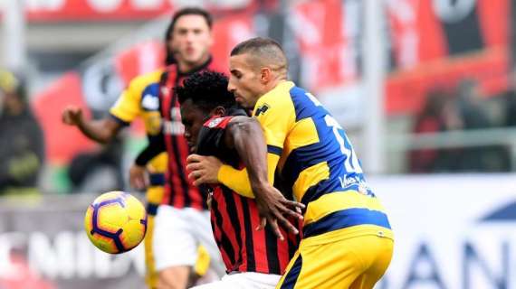 Cutrone e Kessié rovesciano Inglese: il Milan batte il Parma 2-1