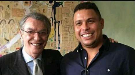 Moratti: "Convinto che con Ronaldo avremmo vinto tutto. Pensai a lui dopo un ko a Firenze, lo dissi al mio autista"