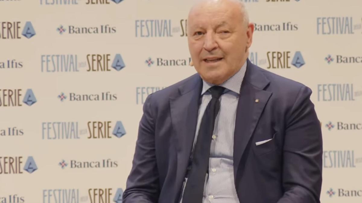 Marotta: "Champions, giusta prudenza di Chivu. Nuovo stadio un'esigenza"