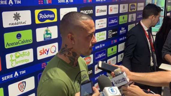 Nainggolan, dedica speciale: "Il gol è per mia moglie. Cagliari? Tornare qua è stata una scelta facile"