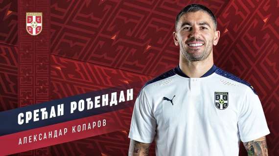 Kolarov spegne 35 candeline: arrivano gli auguri anche dalla Serbia