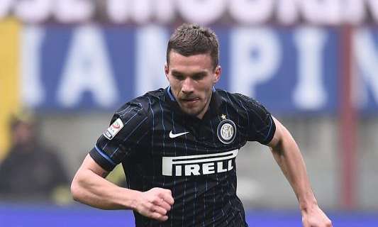 TS - Icardi, Podolski, Shaqiri ed Hernanes per due maglie. In difesa torna Campagnaro dal 1'