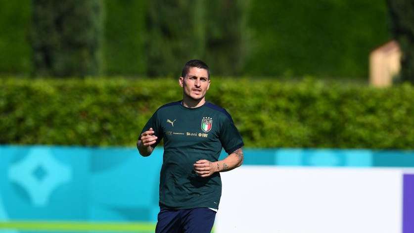 Sky - Nazionale, Verratti reintegrato a pieno ritmo: il programma pre-Svizzera degli Azzurri 