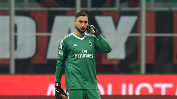 Milan, guaio muscolare per Donnarumma: derby a rischio 