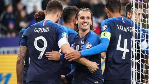 La Francia vola a Euro 2020: 2-1 in rimonta sulla Moldavia, Giroud decisivo con il rigore-qualificazione