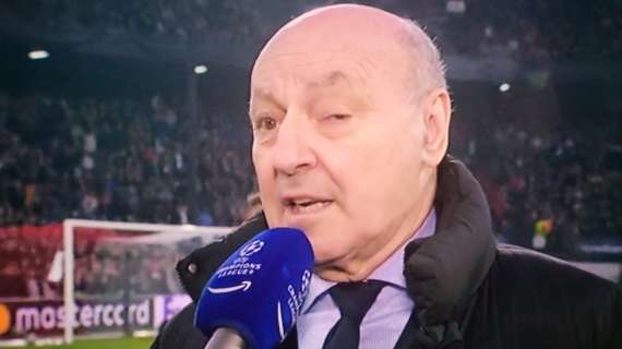 Marotta a Prime Video: "Tante assenze, ma siamo pronti. Il Feyenoord non giocherà in campionato? È un'anomalia, però..."