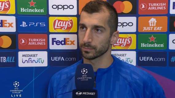 Mkhitaryan al 90': "Conta poco questo 1-0, c'è un'altra partita da giocare"