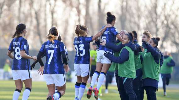 L'Inter Women è diventata grande: Ganz e il Milan al tappeto, il derby finisce 3-0