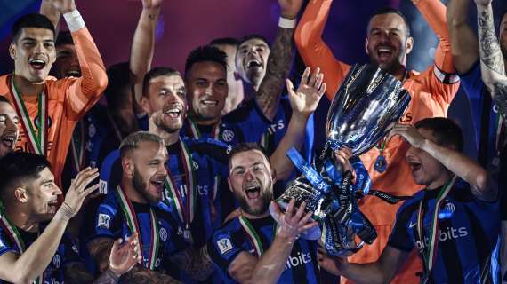 Supercoppa, Inter favorita per i Bookies: successo finale dei nerazzurri offerto a 2,20