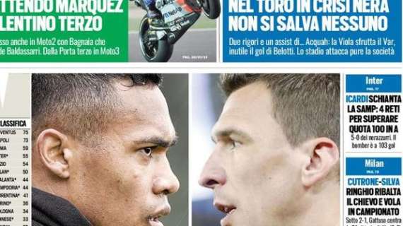 Prima pagina TS - Icardi schianta la Sampdoria: quattro reti per superare quota 100
