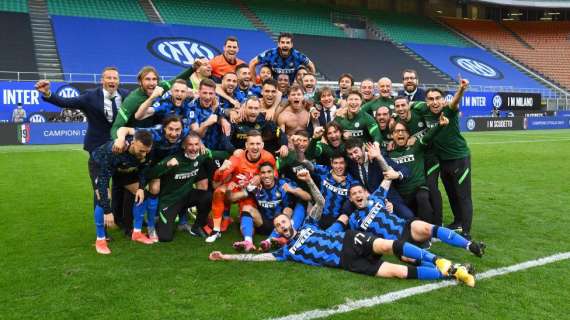 Cinque gol e tanto entusiasmo: l'Inter festeggia al meglio lo Scudetto, manita ad una Samp mai in partita