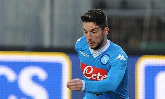 Mertens squalificato un turno. Multa per il Napoli