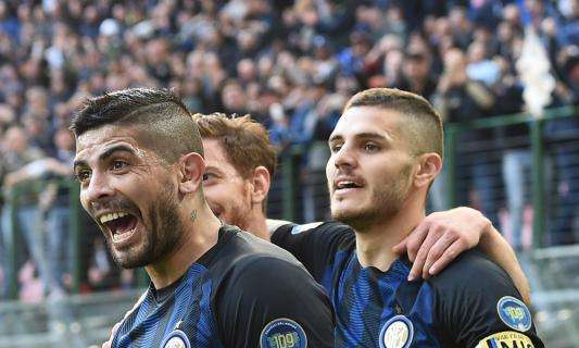 Doppio tris, Icardi-Banega come... Meazza-Demaria