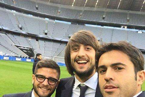 FOTO - Eder, selfie in compagnia dall'Allianz Arena