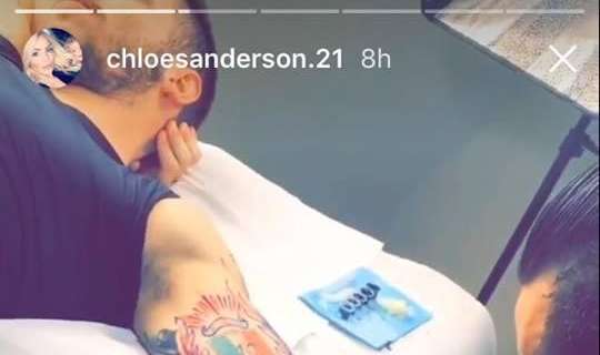 Santon, nuovo tatuaggio da "Campione d'Italia"
