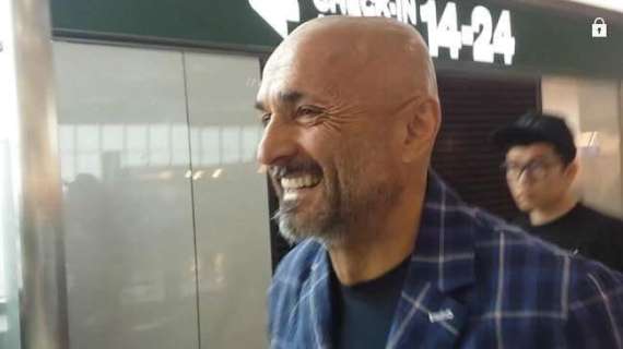 FOTO - Un sorridente Spalletti è arrivato a Malpensa con Ausilio. Volo per Nanchino e l'incontro con Suning