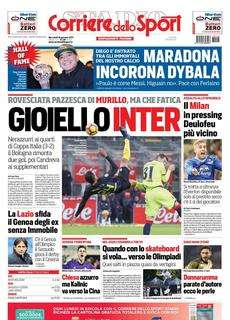 Prima pagina CdS - Gioiello Inter