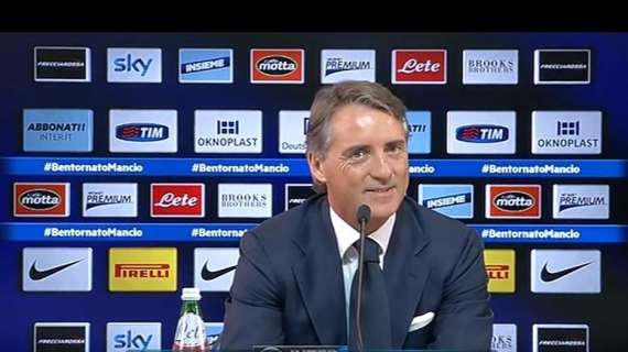 Mancini: "Juve-Inter è una classica. Shaqiri? Lui è l'ideale. Susic e Lavezzi..."