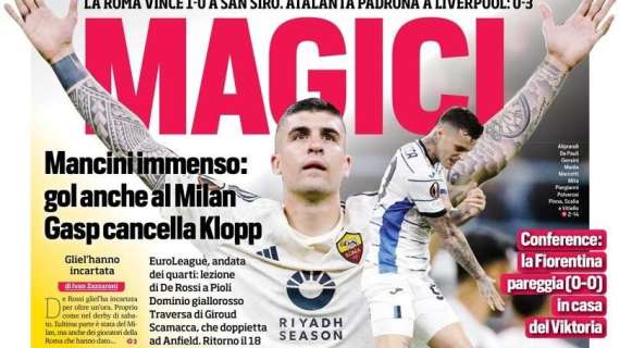 Prima CdS - Magici. Gasp cancella Klopp. Lezione di De Rossi a Pioli