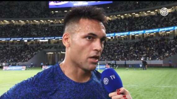 Lautaro: "La gente si aspetta tanto dall'Inter, facciamoci trovare pronti. Thuram? Ci stiamo conoscendo"