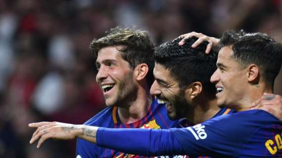 Sergi Roberto: "L'Inter era in buona forma. Vittoria fondamentale per il primo posto"