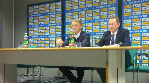 Mancini in conferenza: "Champions, occasione sprecata. Giovedì..."