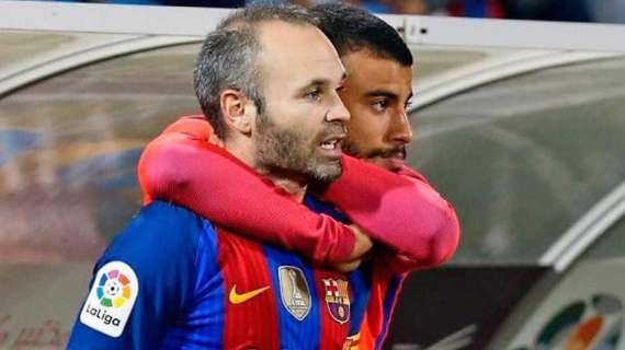 Iniesta dice addio al Barcellona, Rafinha: "E' stato un vero onore"