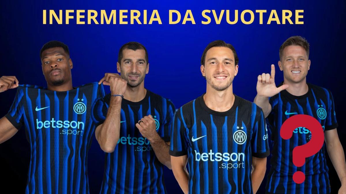 DUMFRIES e DARMIAN verso il FORFAIT, AUGUSTO il jolly di CHIVU. In DUBBIO anche ZIELINSKI?