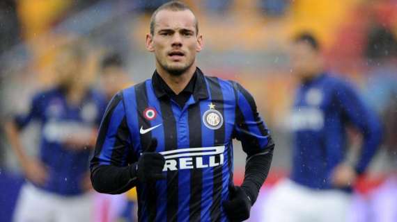 Sneijder oggi in gruppo. Vuole il Novara