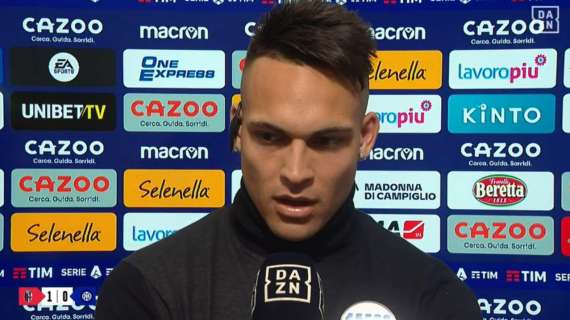 Lautaro a DAZN: "Abbiamo giocato male, Bologna superiore. Ora compattarci e ripartire"