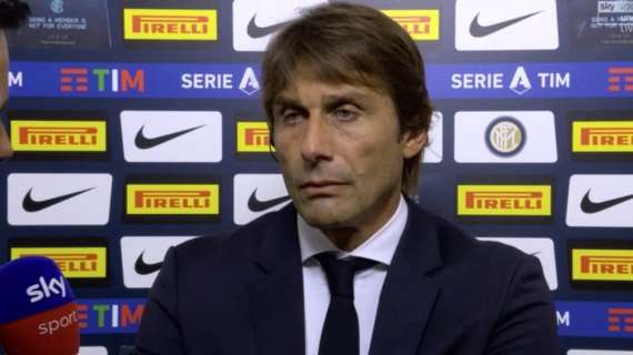 Conte: "Vinta una partita difficile, nella ripresa grande personalità. Saccagnate? Non le aspetto ancora"