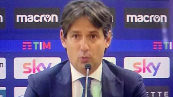 Lazio, Inzaghi in conferenza: "Ai ragazzi non posso rimproverare nulla. Immobile? Provocato da Vidal, peccato per il rosso"