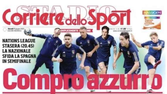 Prima CdS - Nations League, stasera la Nazionale in campo per la semifinale