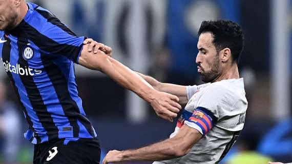 Busquets: "Il primo gol dell'Inter ci ha sbilanciato. Non è matematico ma passare è ora difficile"